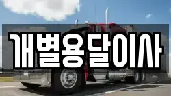 개별용달이사