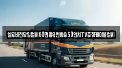 헬로비전당일설치60만원유선방송50인치TV증정케이블설치