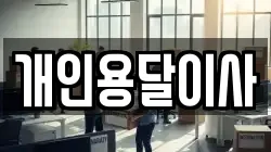 개인용달이사