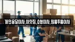 개인용달이사,이삿짐,소형이사,원룸투룸이사