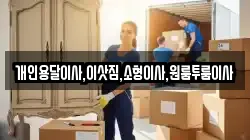 개인용달이사,이삿짐,소형이사,원룸투룸이사