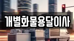 개별화물용달이사