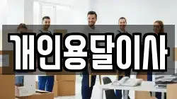 개인용달이사