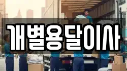 개별용달이사
