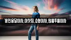 개인용달이사,이삿짐,소형이사,원룸투룸이사