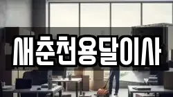 새춘천용달이사
