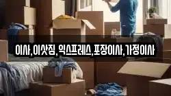 이사,이삿짐,익스프레스,포장이사,가정이사