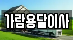 가람용달이사