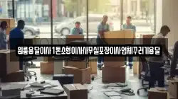 원룸용달이사1톤소형이사사무실포장이사업체꾸러기용달