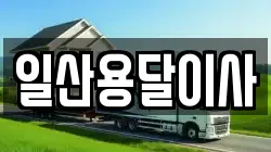 일산용달이사