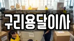 구리용달이사