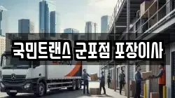 국민트랜스 군포점 포장이사