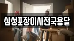 삼성포장이사전국용달