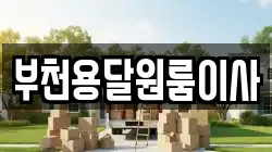 부천용달원룸이사