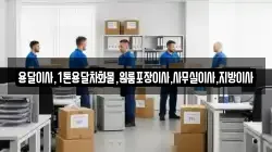 용달이사,1톤용달차화물,원룸포장이사,사무실이사,지방이사