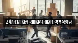 24사다리차전국배차스카이차가격견적상담