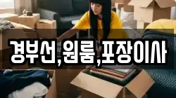 경부선,원룸,포장이사