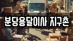 분당용달이사 지구촌