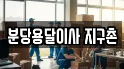분당용달이사 지구촌