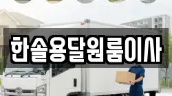 한솔용달원룸이사