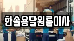 한솔용달원룸이사