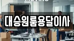 대승원룸용달이사