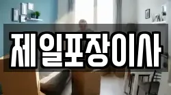 제일포장이사