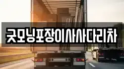 굿모닝포장이사사다리차