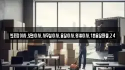 반포장이사,보관이사,사무실이사,용달이사,원룸이사,1톤용달화물,24