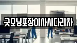 굿모닝포장이사사다리차