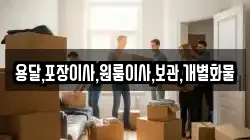 용달,포장이사,원룸이사,보관,개별화물
