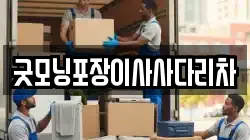 굿모닝포장이사사다리차