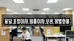 용달,포장이사,원룸이사,보관,개별화물
