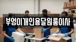 부엉이개인용달원룸이사