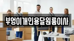 부엉이개인용달원룸이사