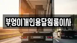 부엉이개인용달원룸이사