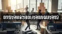 이삿짐보관비용컨테이너보관이사실내보관창고