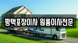 평택포장이사 원룸이사전문