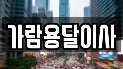 가람용달이사
