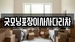 굿모닝포장이사사다리차
