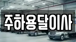 주하용달이사