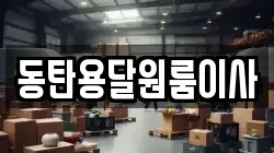 동탄용달원룸이사