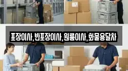포장이사,반포장이사,원룸이사,화물용달차