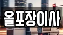 올포장이사