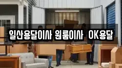 일산용달이사 원룸이사  OK용달