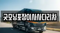 굿모닝포장이사사다리차