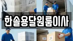 한솔용달원룸이사