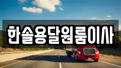 한솔용달원룸이사