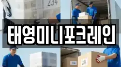 태영미니포크레인
