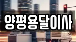 양평용달이사